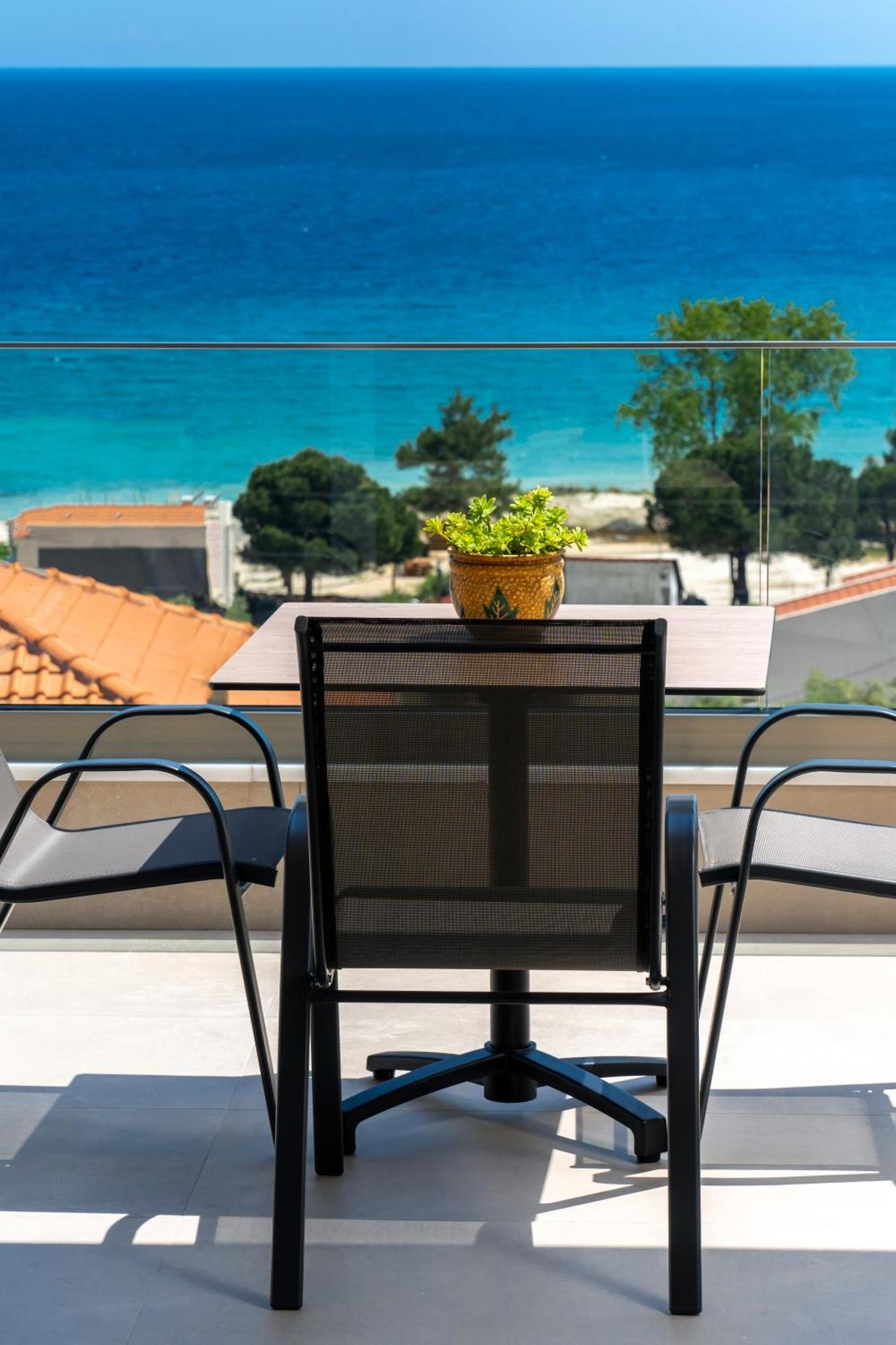 Villa Finikas Thassos Golden Beach Chrisi Ammoudia Exteriör bild