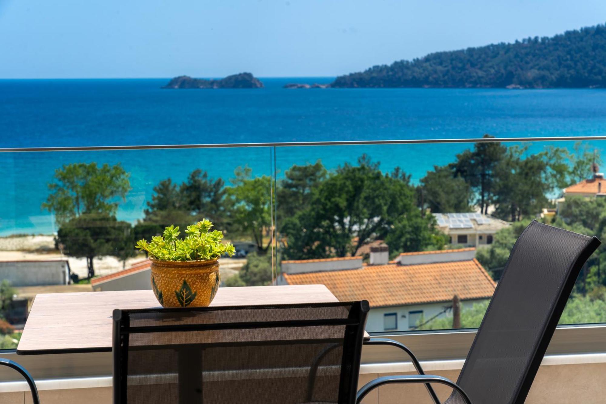 Villa Finikas Thassos Golden Beach Chrisi Ammoudia Exteriör bild