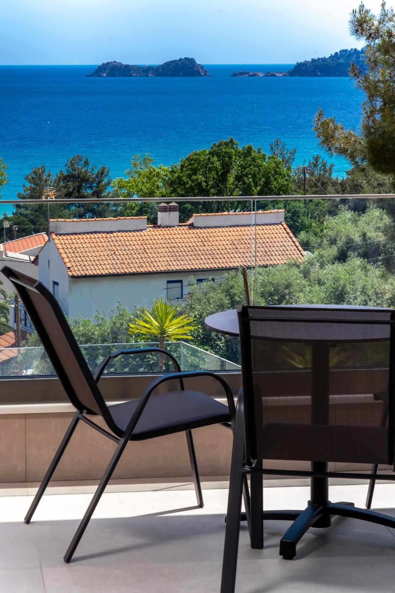 Villa Finikas Thassos Golden Beach Chrisi Ammoudia Exteriör bild