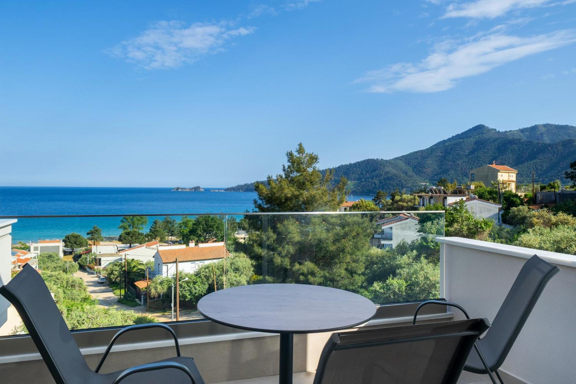 Villa Finikas Thassos Golden Beach Chrisi Ammoudia Exteriör bild