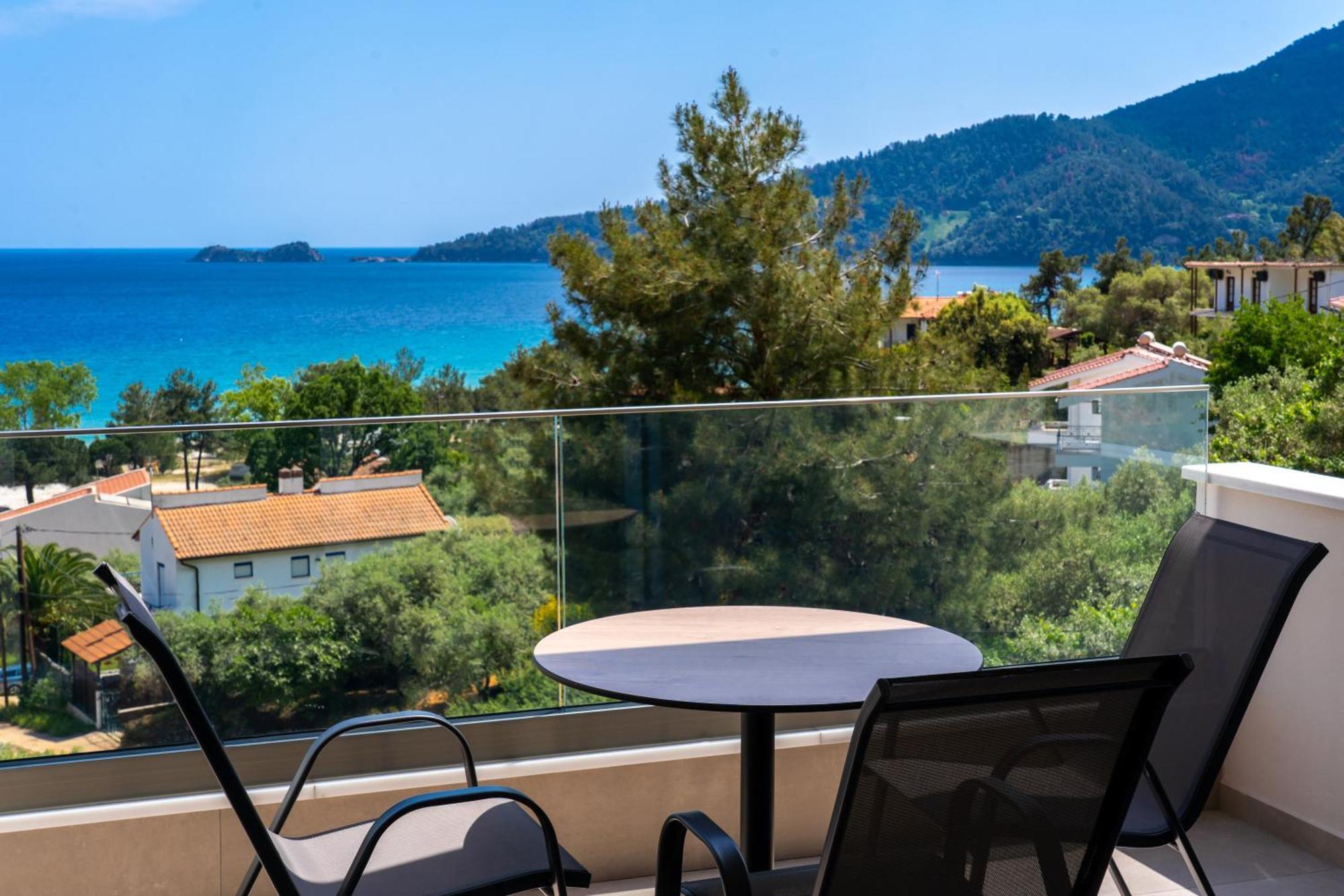 Villa Finikas Thassos Golden Beach Chrisi Ammoudia Exteriör bild