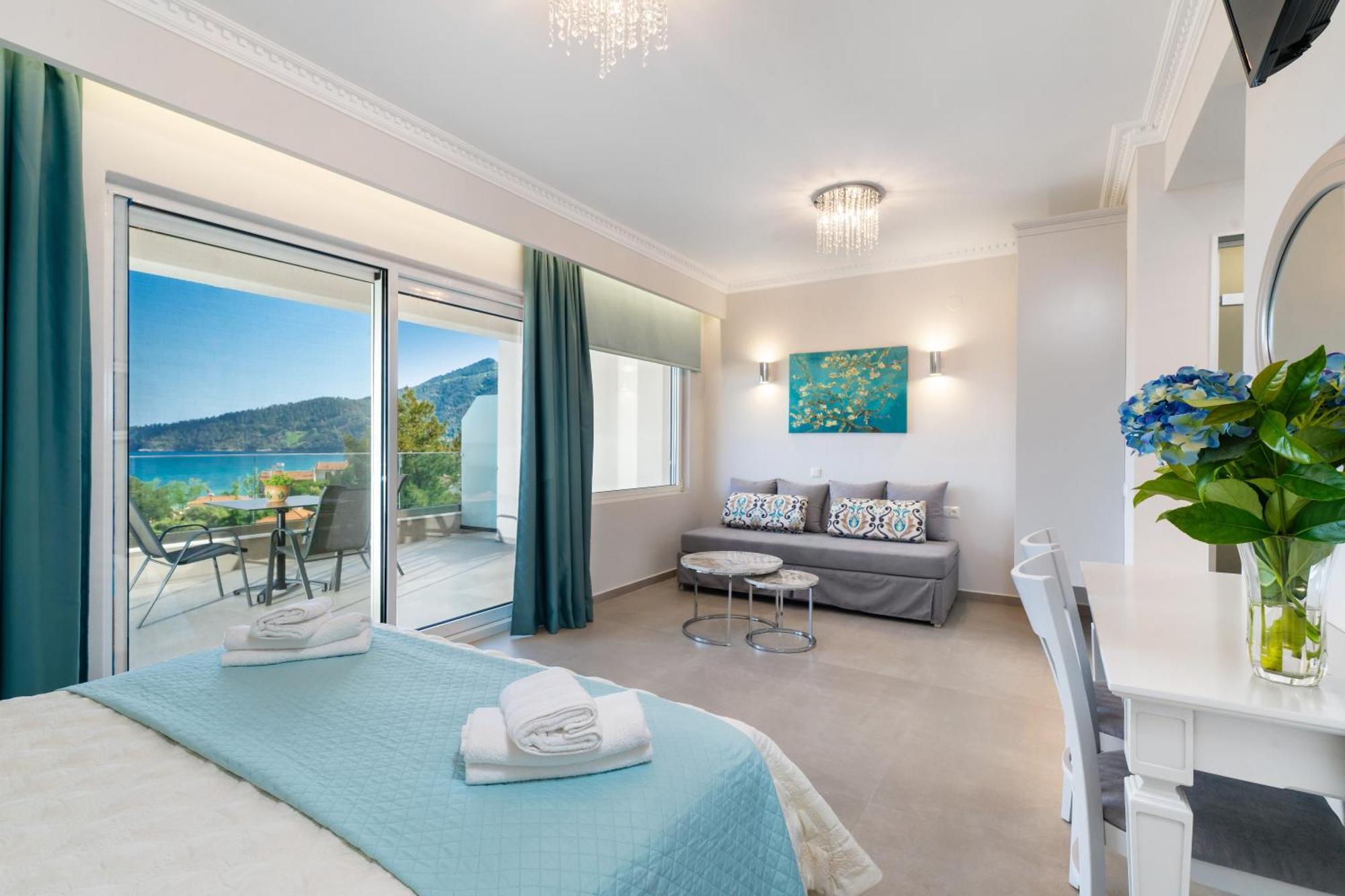 Villa Finikas Thassos Golden Beach Chrisi Ammoudia Exteriör bild