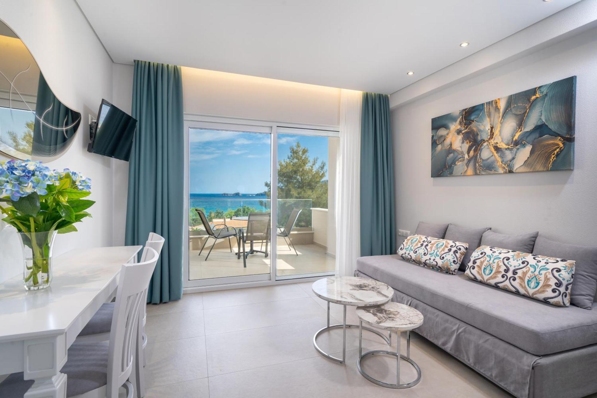 Villa Finikas Thassos Golden Beach Chrisi Ammoudia Exteriör bild
