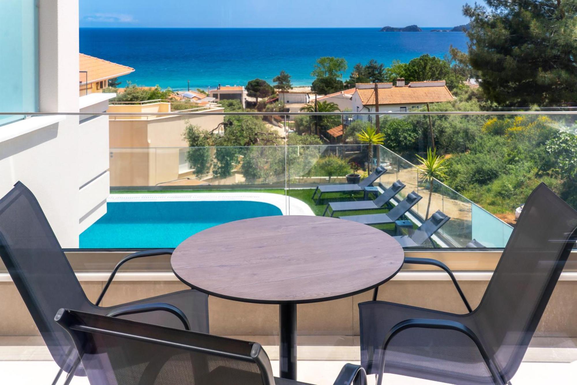 Villa Finikas Thassos Golden Beach Chrisi Ammoudia Exteriör bild