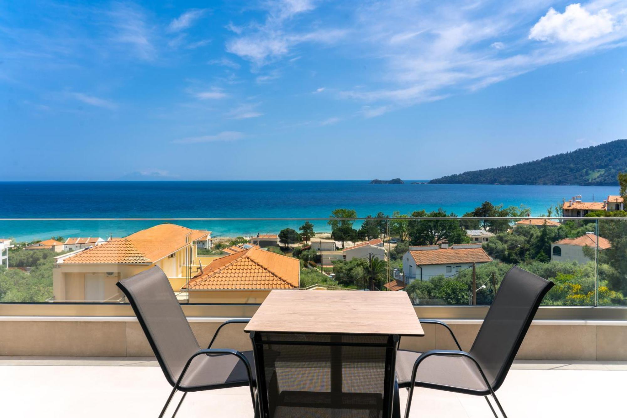 Villa Finikas Thassos Golden Beach Chrisi Ammoudia Exteriör bild