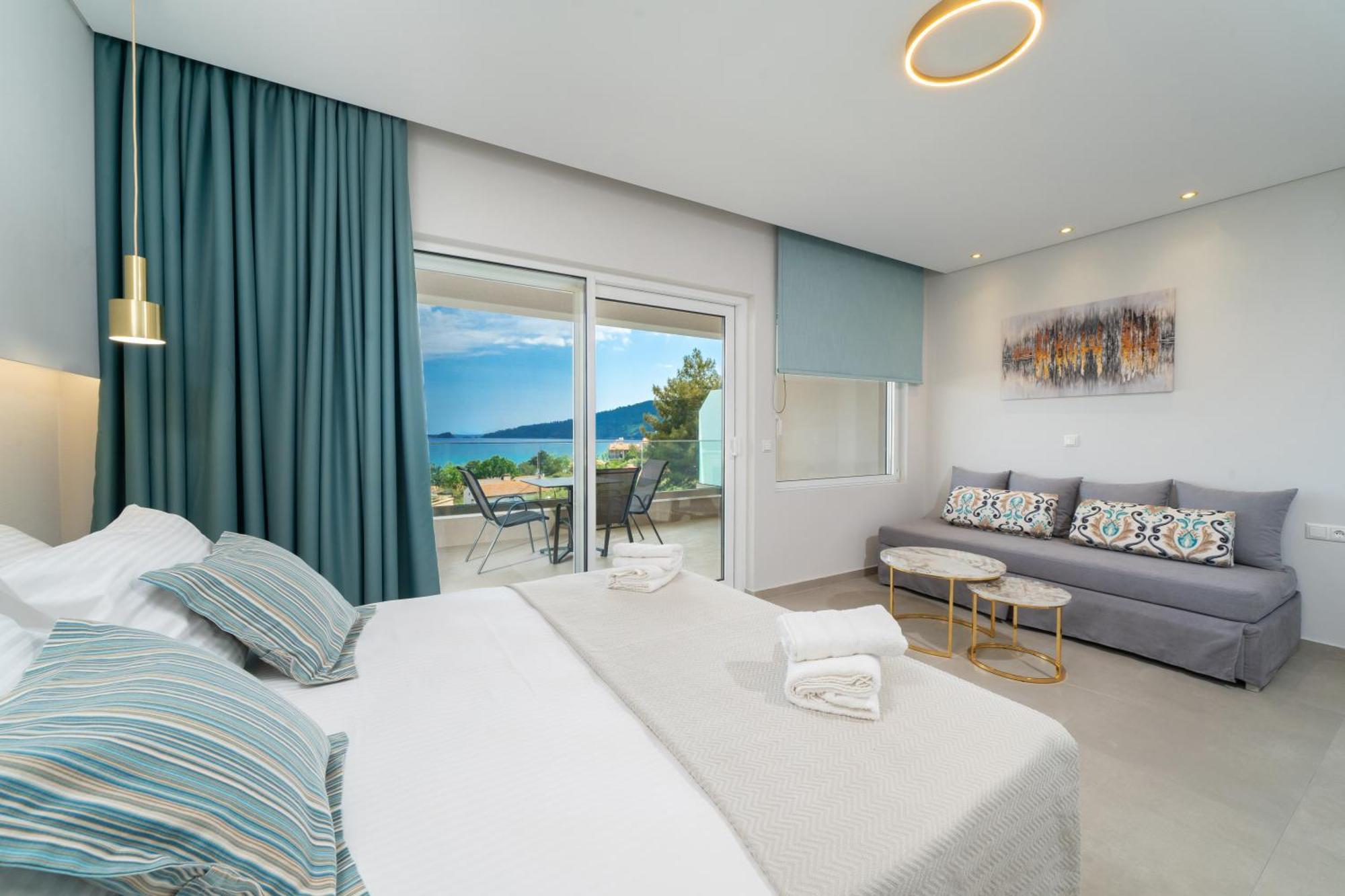 Villa Finikas Thassos Golden Beach Chrisi Ammoudia Exteriör bild