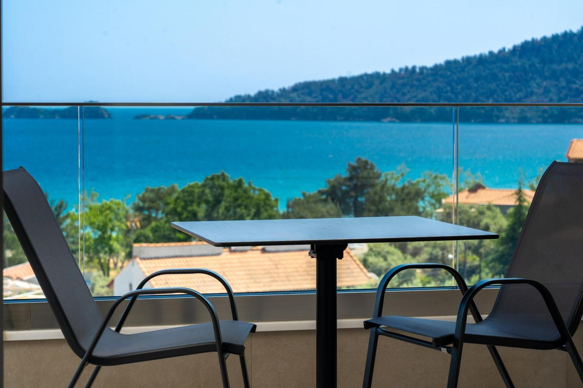Villa Finikas Thassos Golden Beach Chrisi Ammoudia Exteriör bild