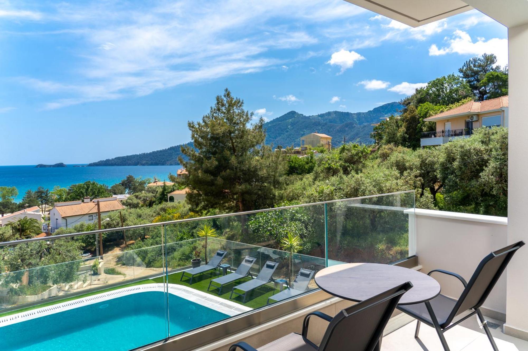 Villa Finikas Thassos Golden Beach Chrisi Ammoudia Exteriör bild
